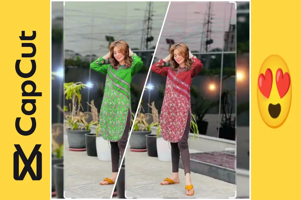 Clothes Color Changing CapCut Template Link And Tutorial
