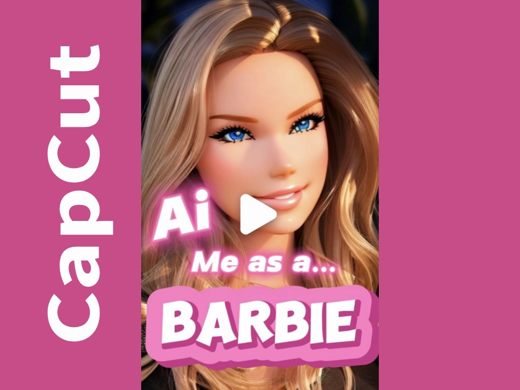Barbie Me AI Effect CapCut Template Link 2023