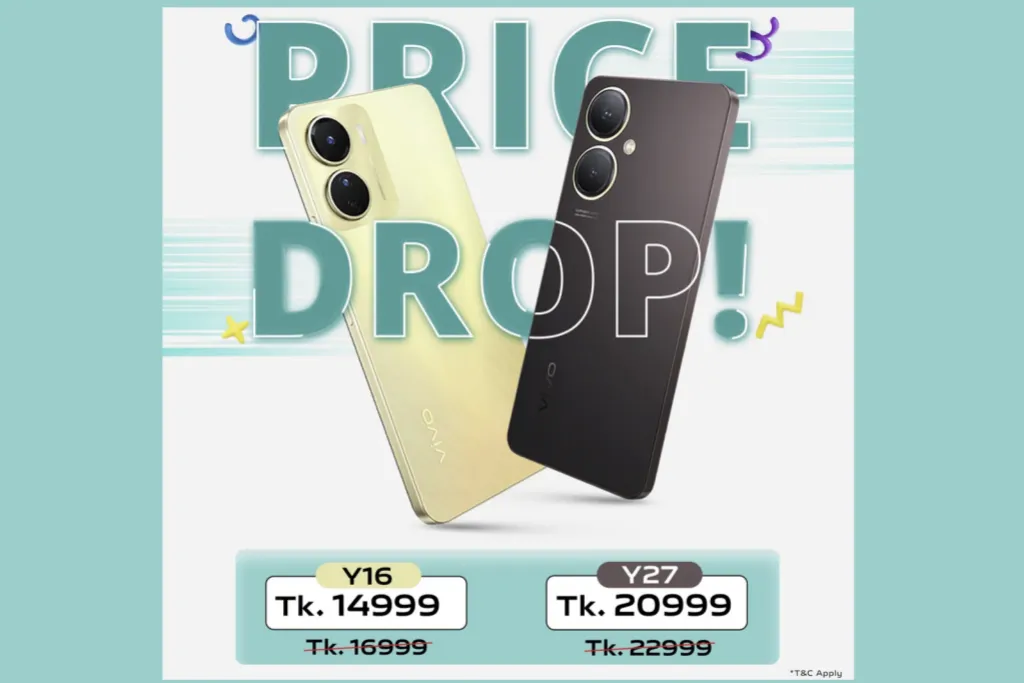 Vivo Y16 4+64GB Price in Bangladesh: ভিভো ওয়াই১৬ বর্তমান প্রাইস